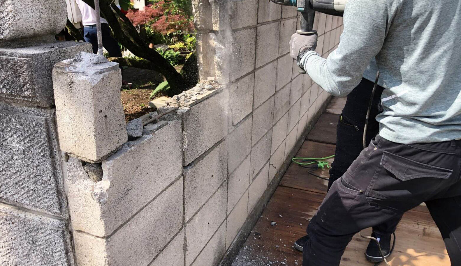 岡山の付帯解体工事